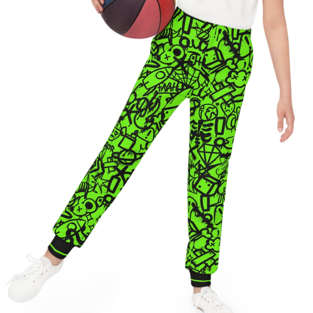 FAYAH KIDS OLIO (GREEN) ECO-JOGGERS