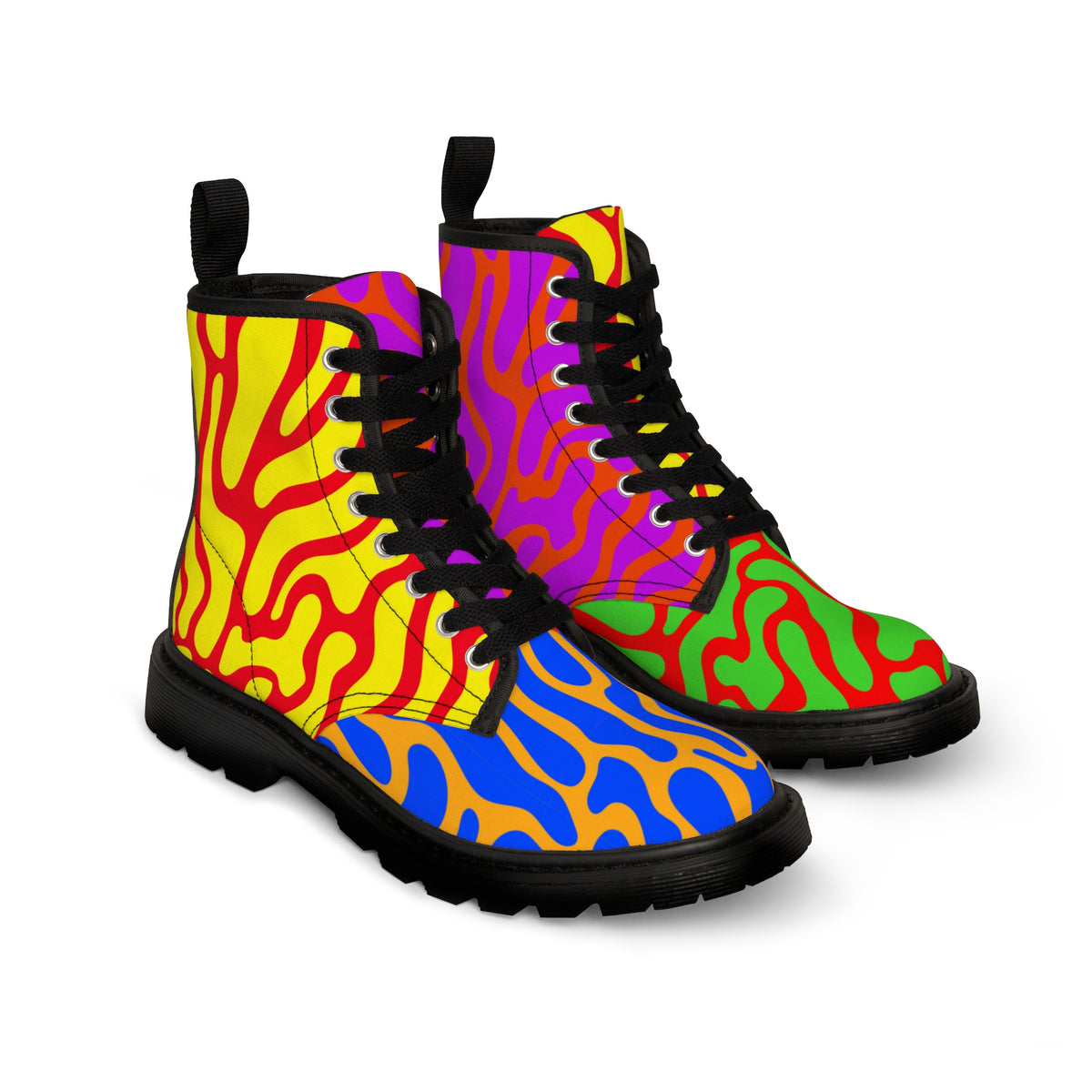 LUCID Men's Canvas Boots