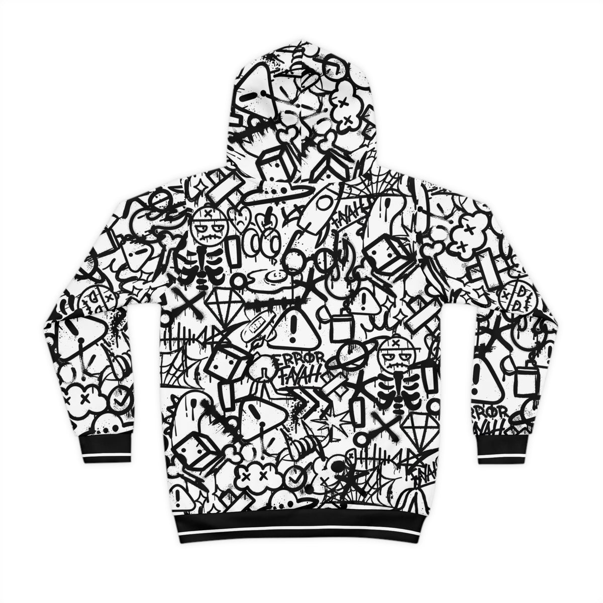 OLIO (BLACK/WHITE) KIDS ECO  HOODIE