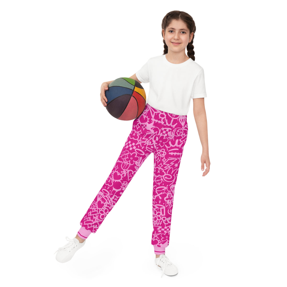 FAYAH KIDS PINK ON PINK JOGGERS