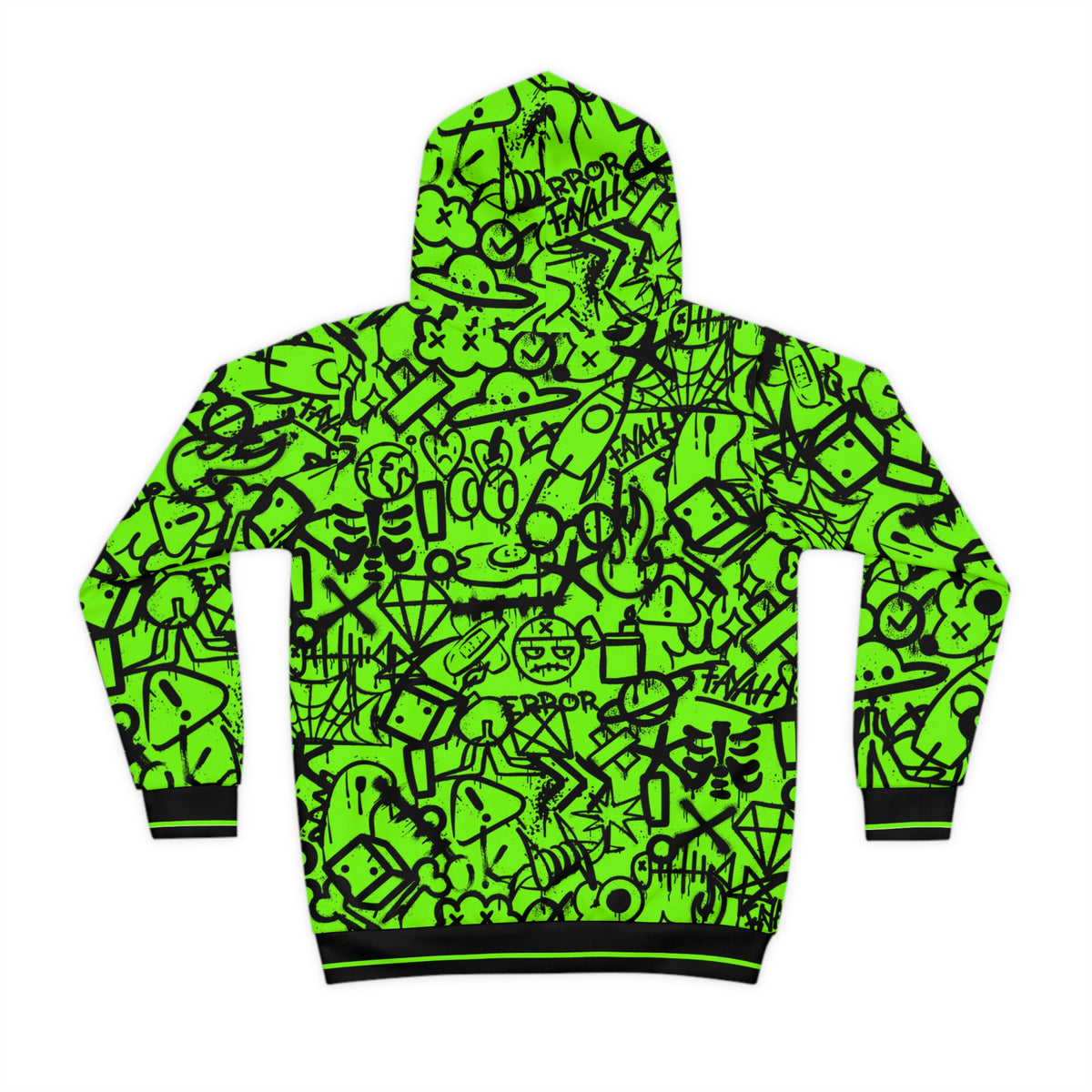 FAYAH KIDS OLIO (BLACK/GREEN) HOODIE