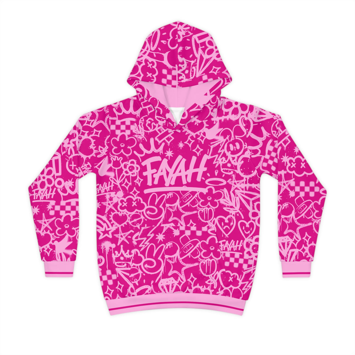 FAYAH KIDS OLIO (PINK) ECO HOODIE