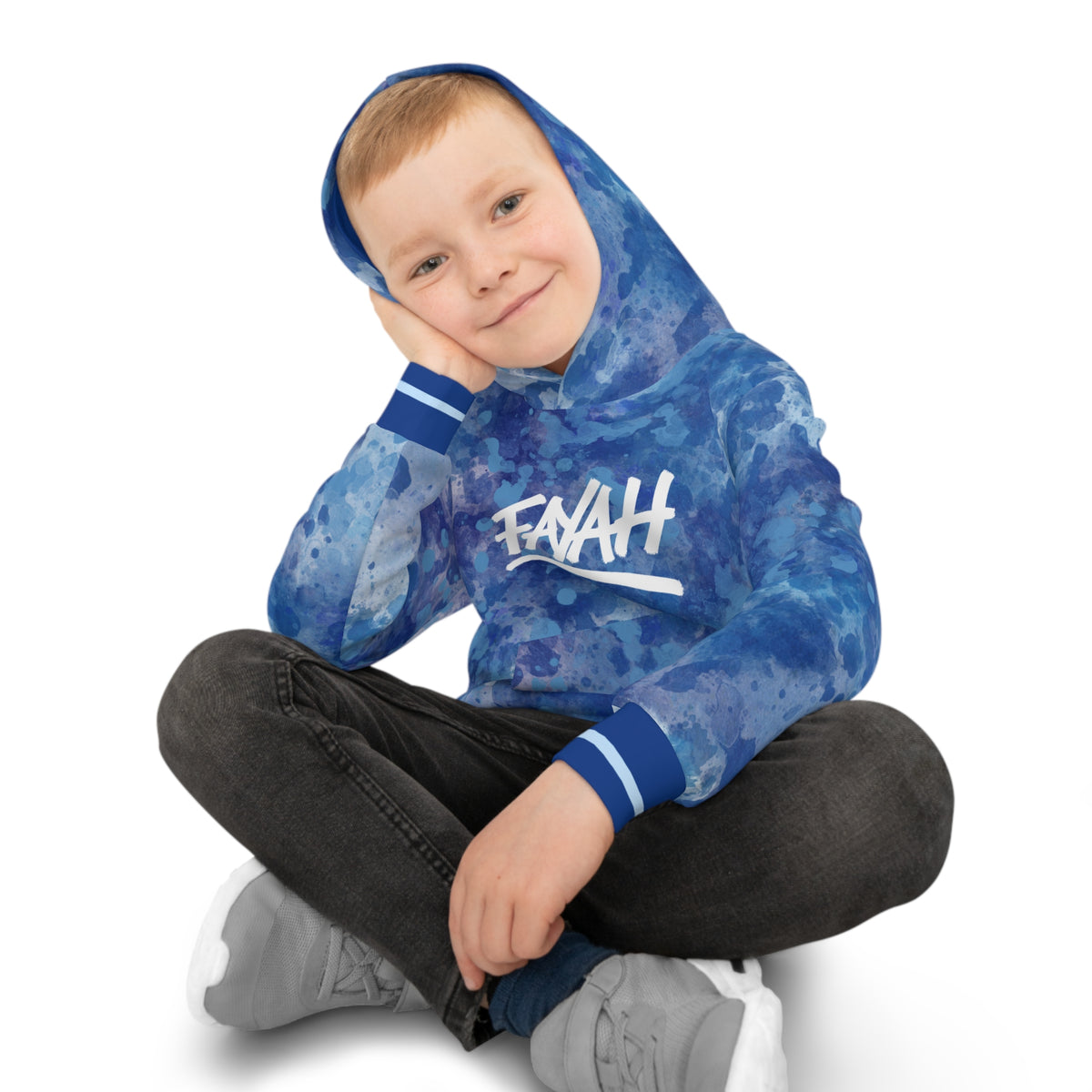 FAYAH KDS CIELO BLUE HOODIE