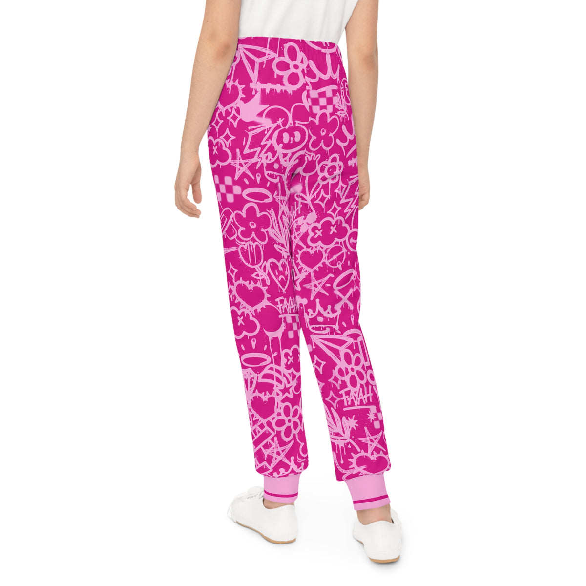 FAYAH KIDS PINK ON PINK JOGGERS
