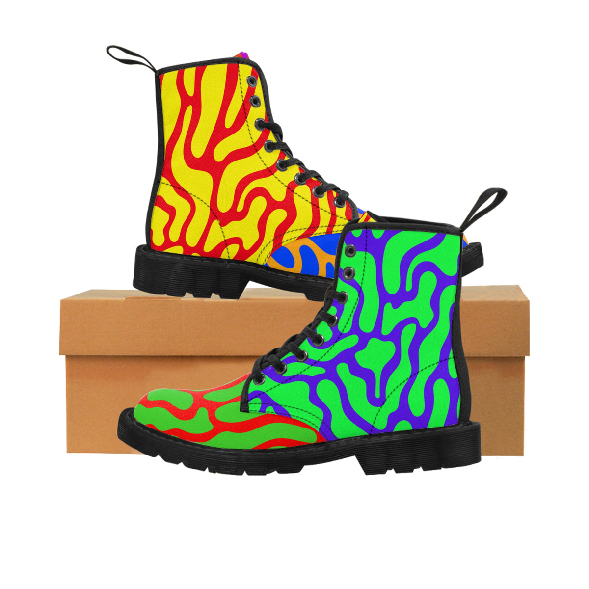 LUCID Men's Canvas Boots