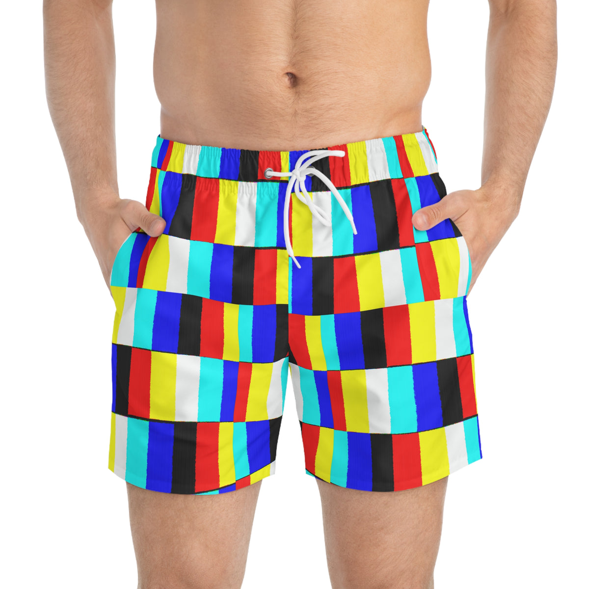 Glitch Swim Trunks