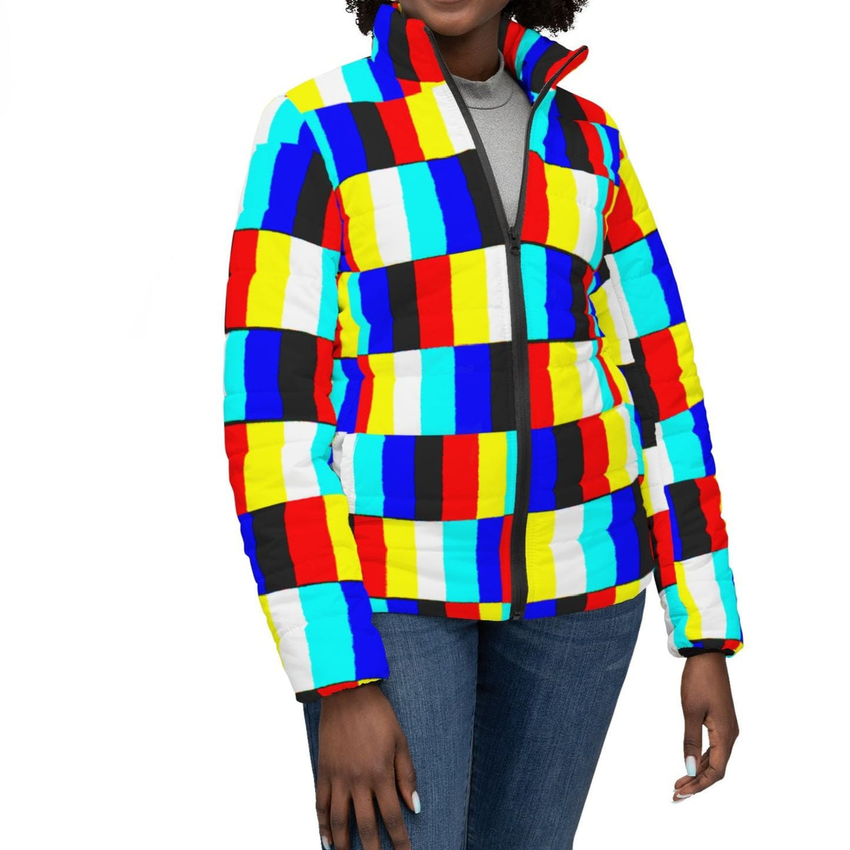 GLITCH Women’s Puffer Jacket
