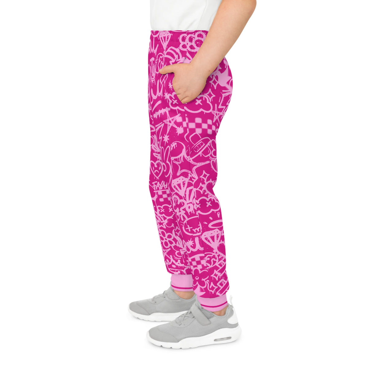 FAYAH KIDS PINK ON PINK JOGGERS