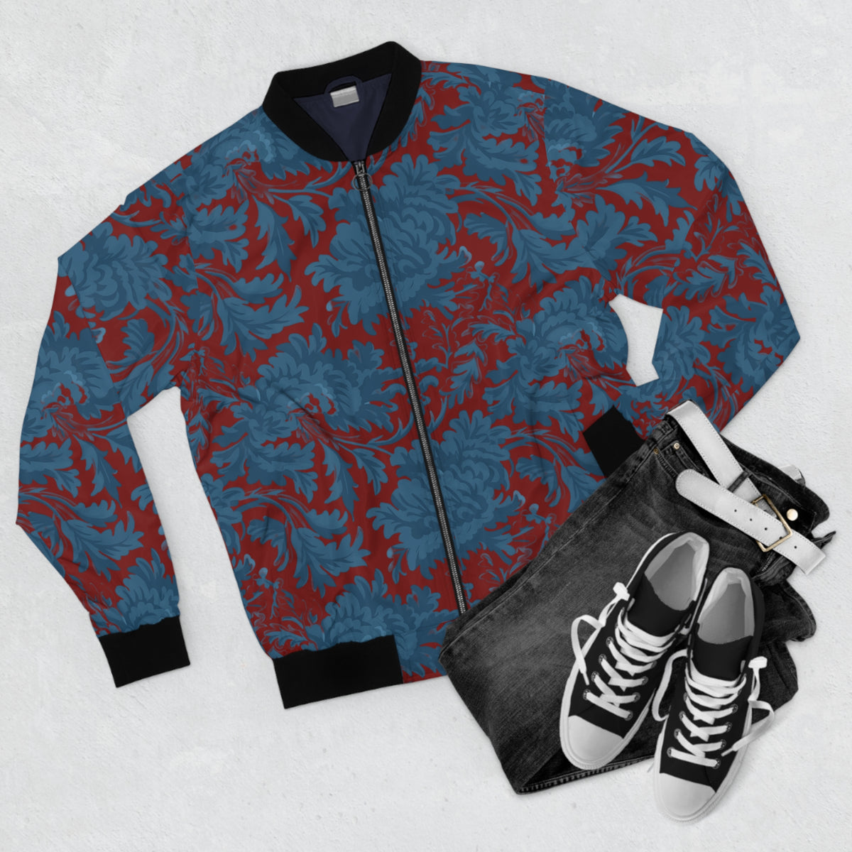 ASCIANO Men's Bomber Jacket