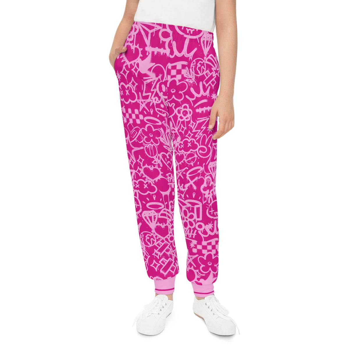 FAYAH KIDS PINK ON PINK JOGGERS