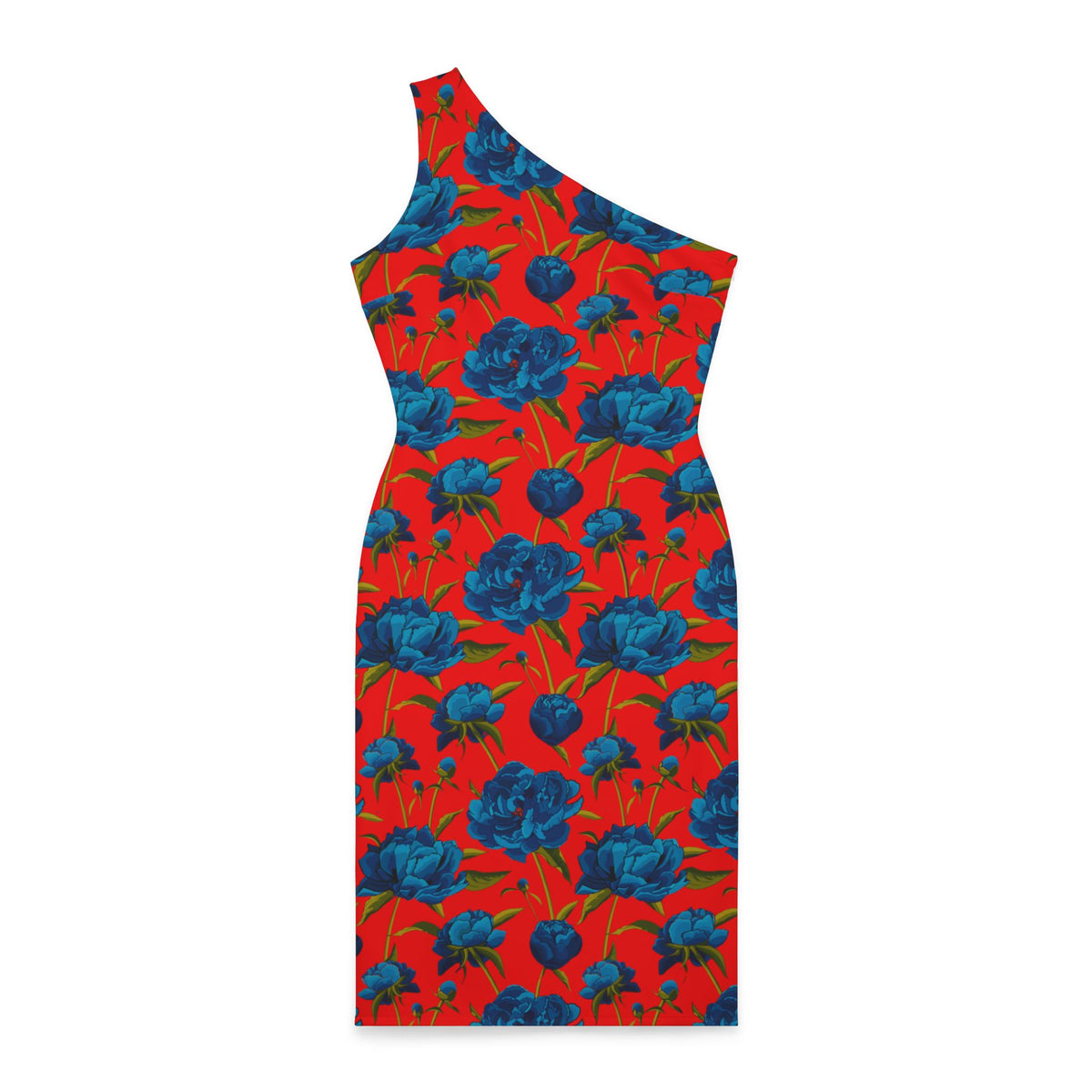 ODETA One Shoulder Dress