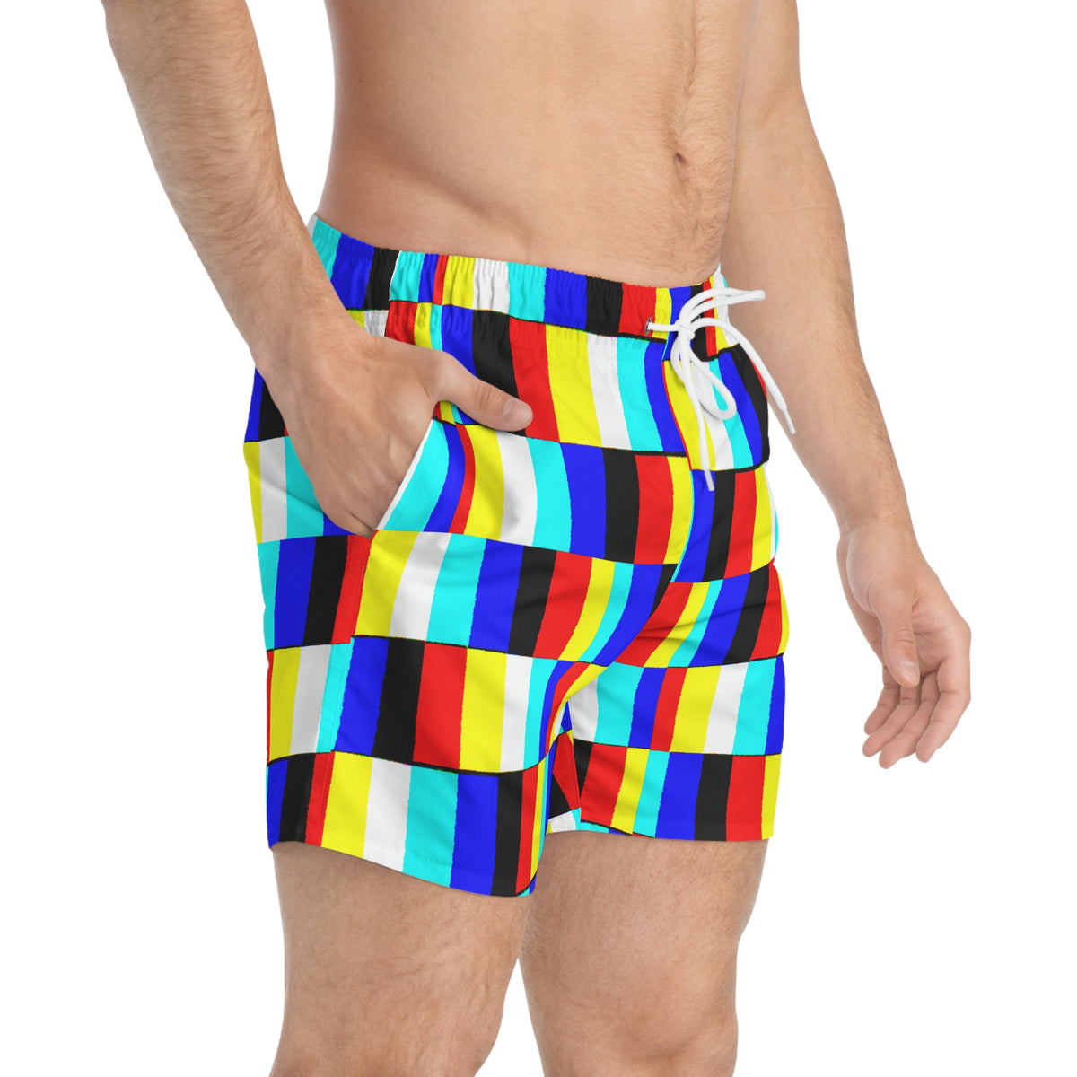 Glitch Swim Trunks