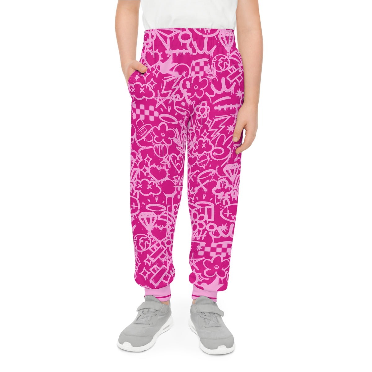 FAYAH KIDS PINK ON PINK JOGGERS