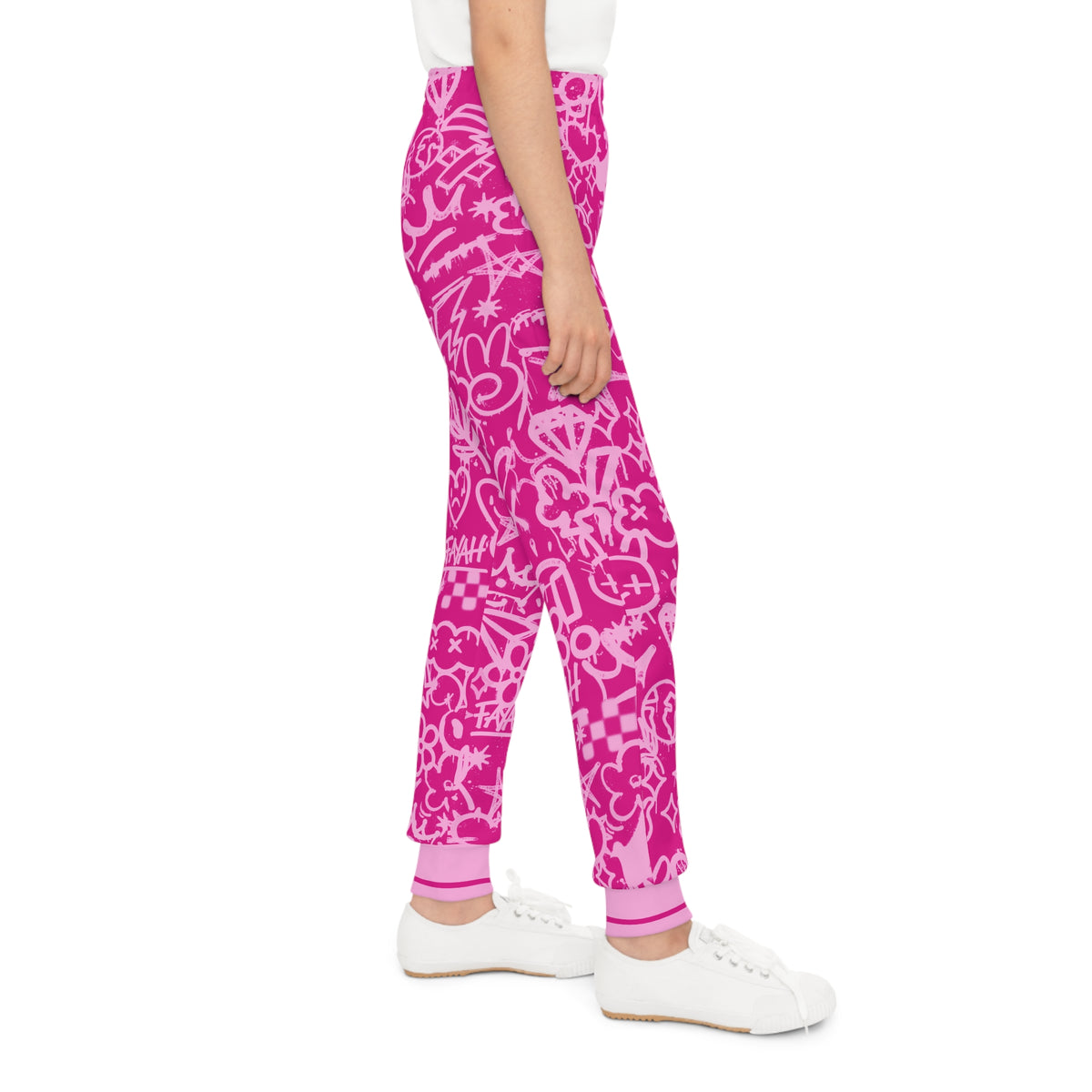 FAYAH KIDS PINK ON PINK JOGGERS