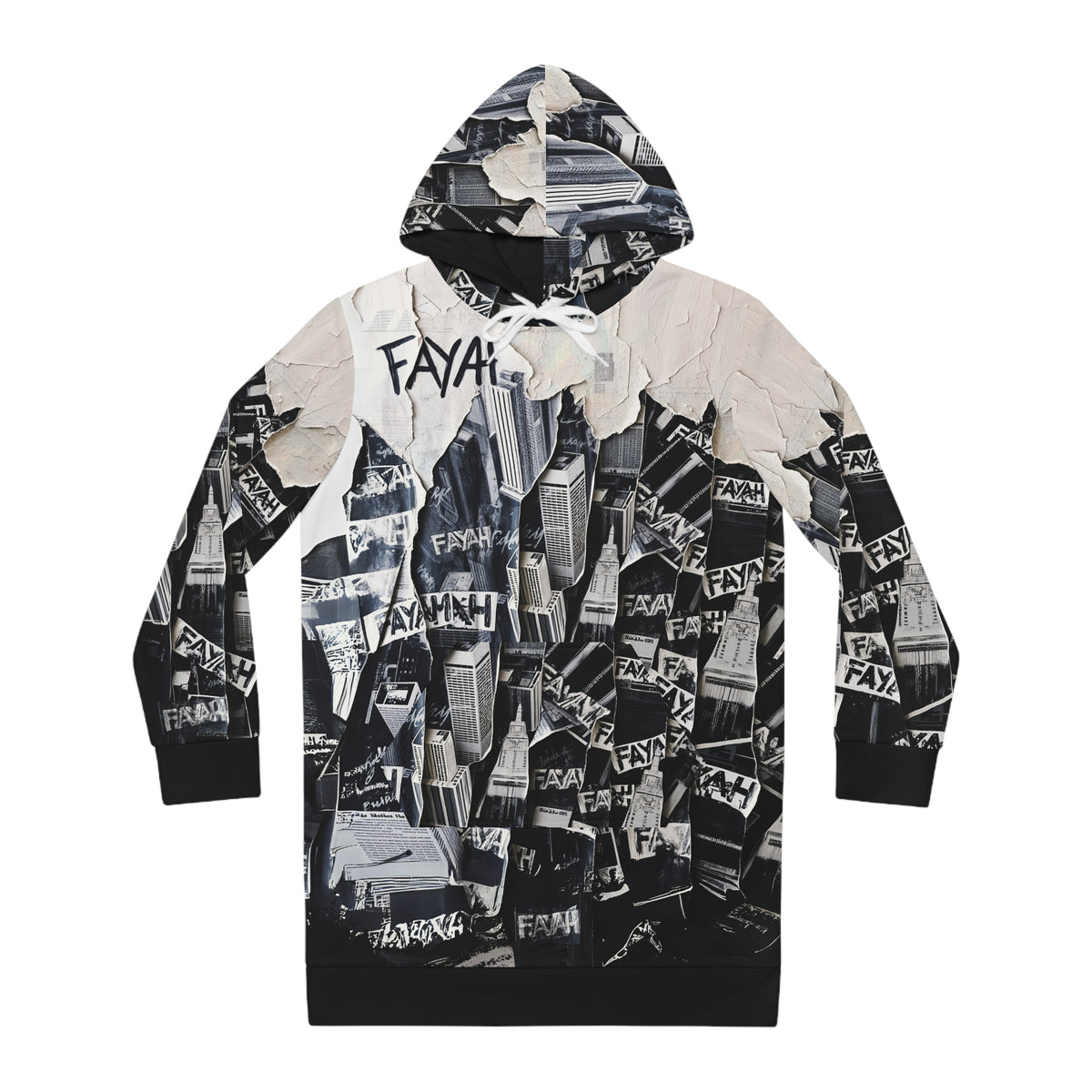 SPIRE HOODIE DRESS