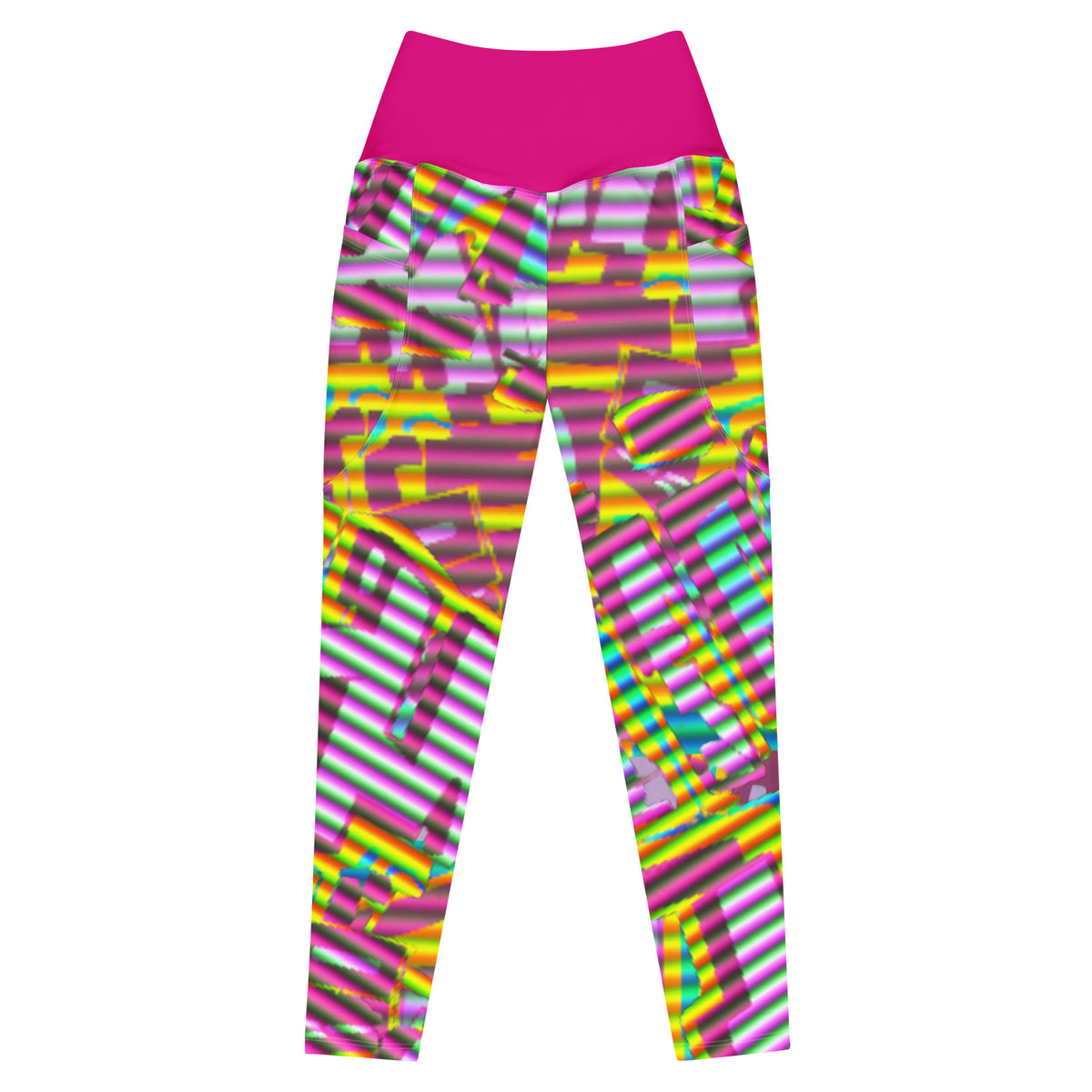 SPARKED Leggings with pockets (*pink contrast)