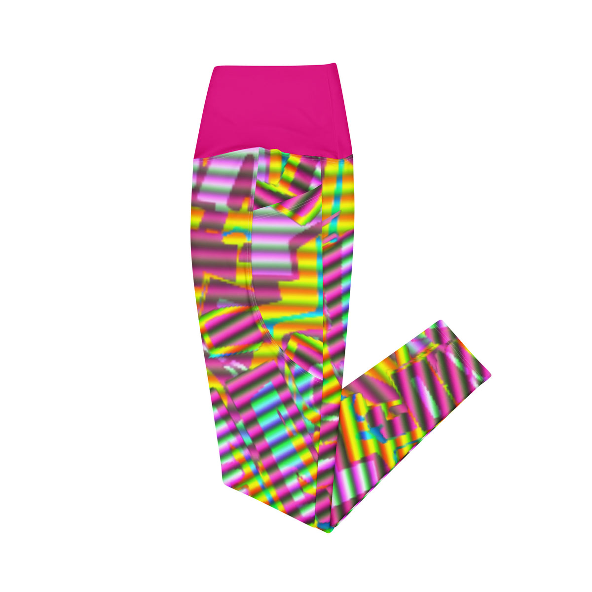 SPARKED Leggings with pockets (*pink contrast)
