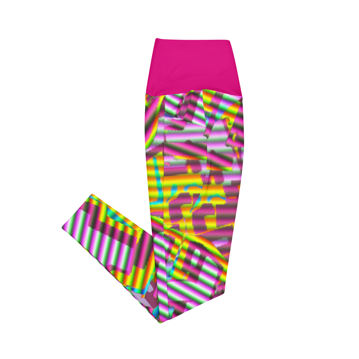 SPARKED Leggings with pockets (*pink contrast)