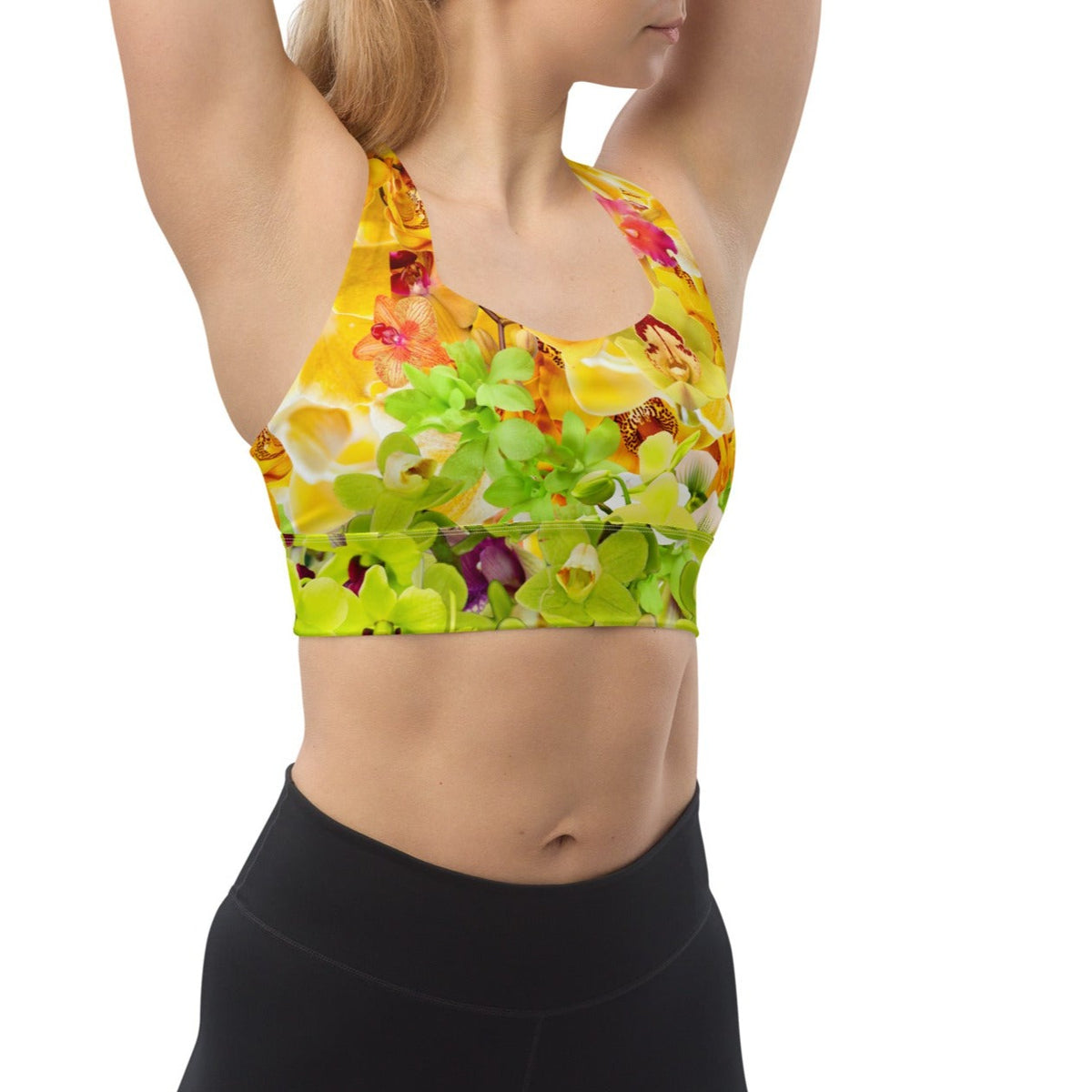 GRANDEUR Longline sports bra