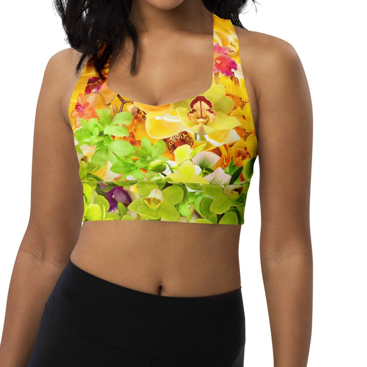 GRANDEUR Longline sports bra