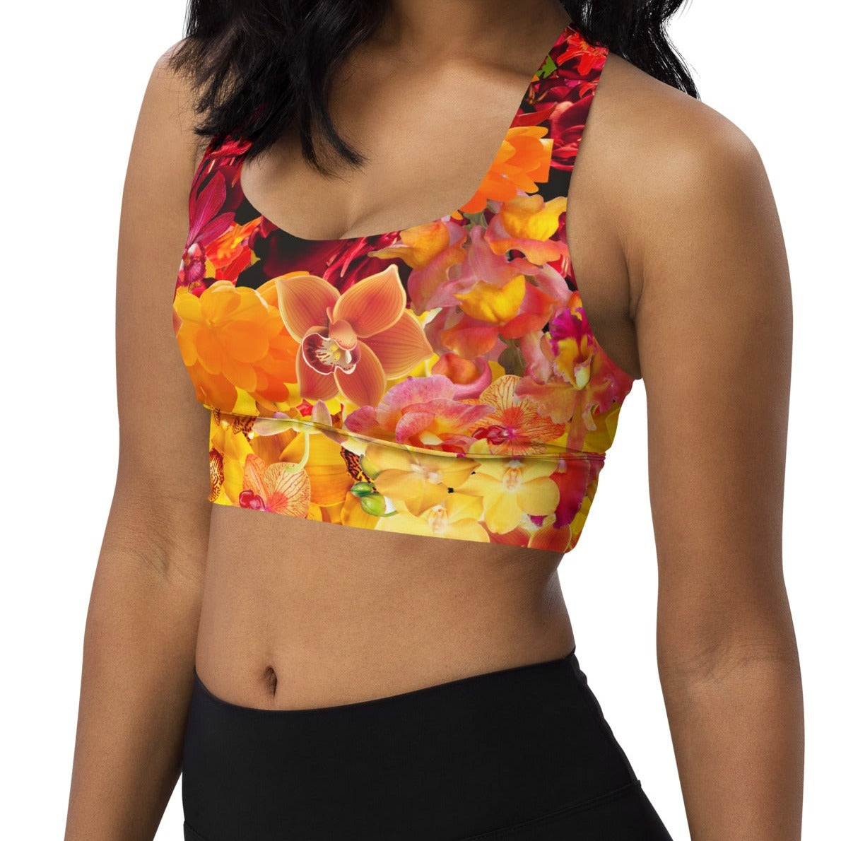 GRANDEUR Longline sports bra