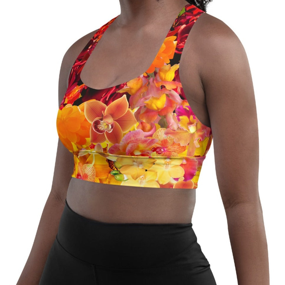 GRANDEUR Longline sports bra