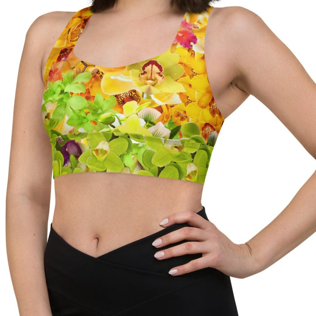 GRANDEUR Longline sports bra