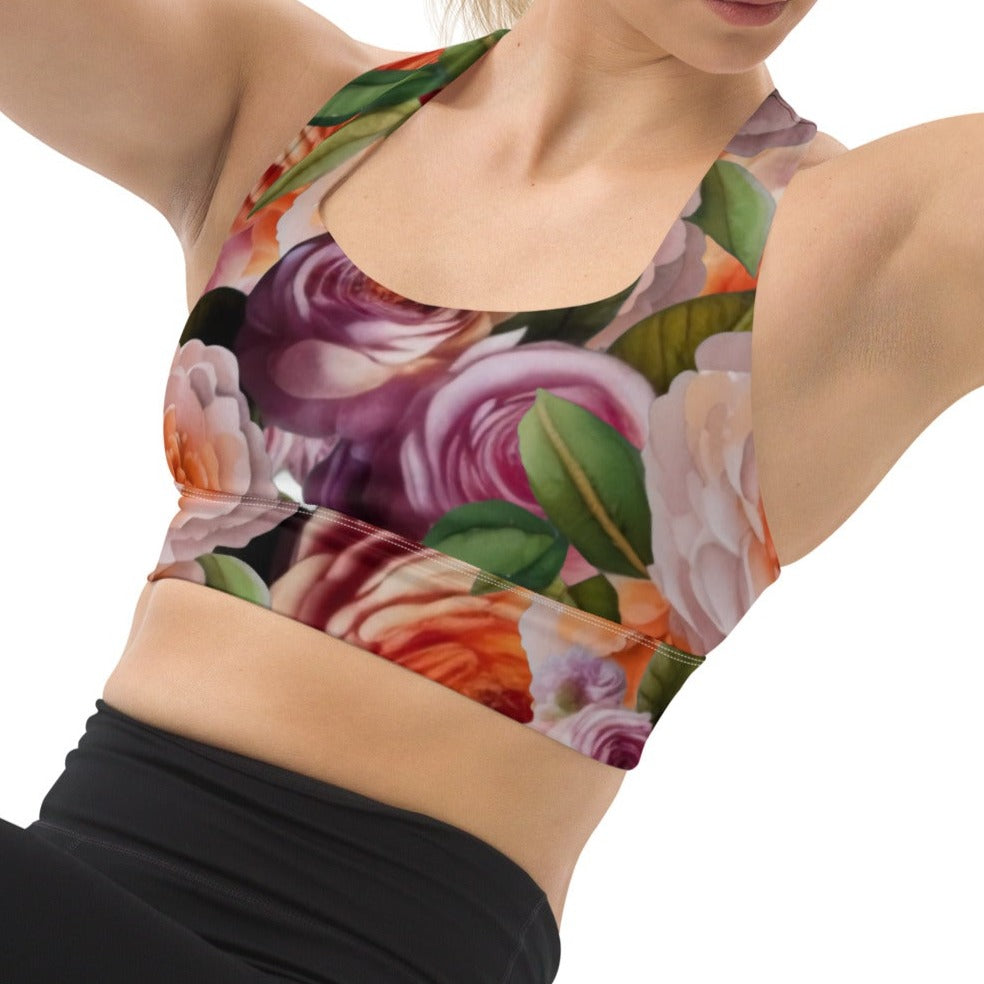 Felicity Longline sports bra