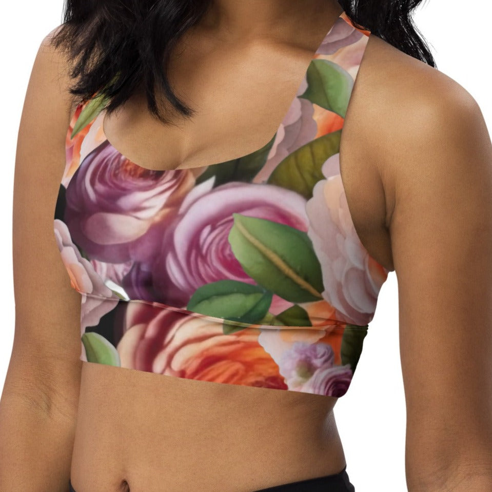 Felicity Longline sports bra
