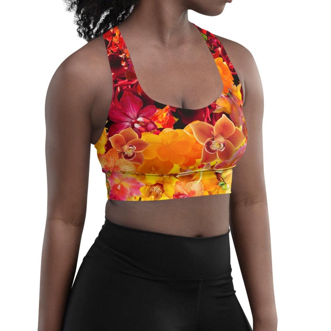 GRANDEUR Longline sports bra