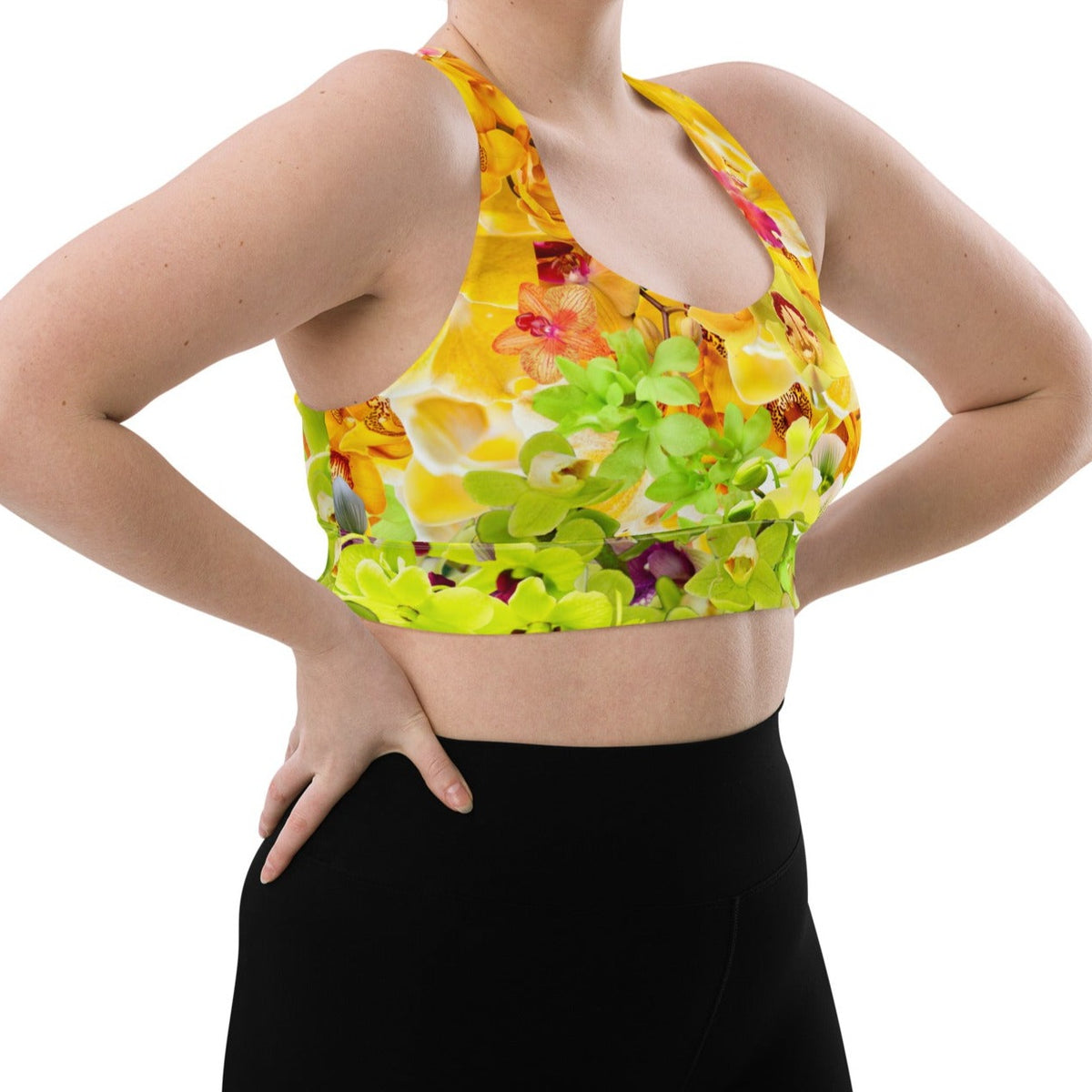GRANDEUR Longline sports bra