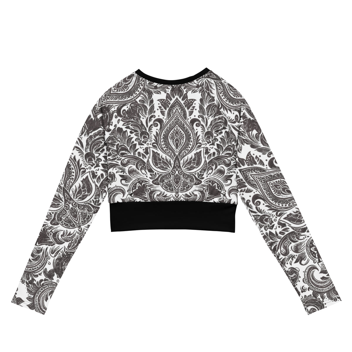 ONYX long-sleeve crop top