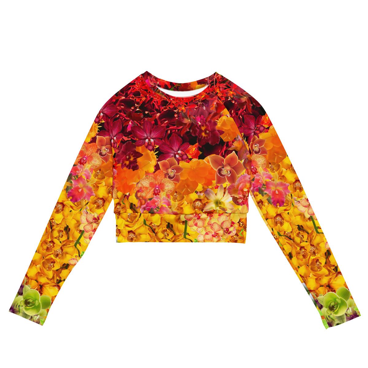 GRANDEUR Long Sleeve Crop