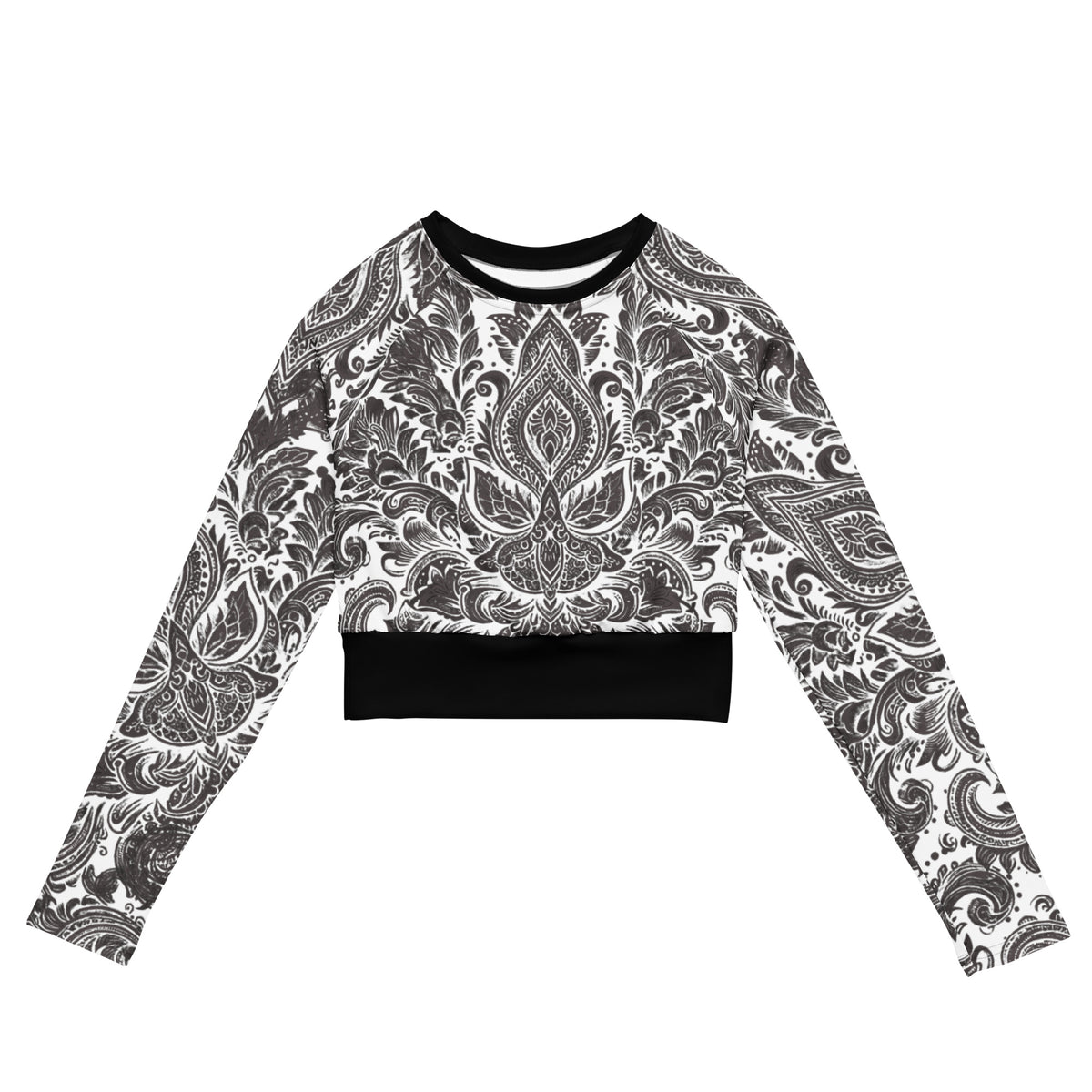 ONYX long-sleeve crop top