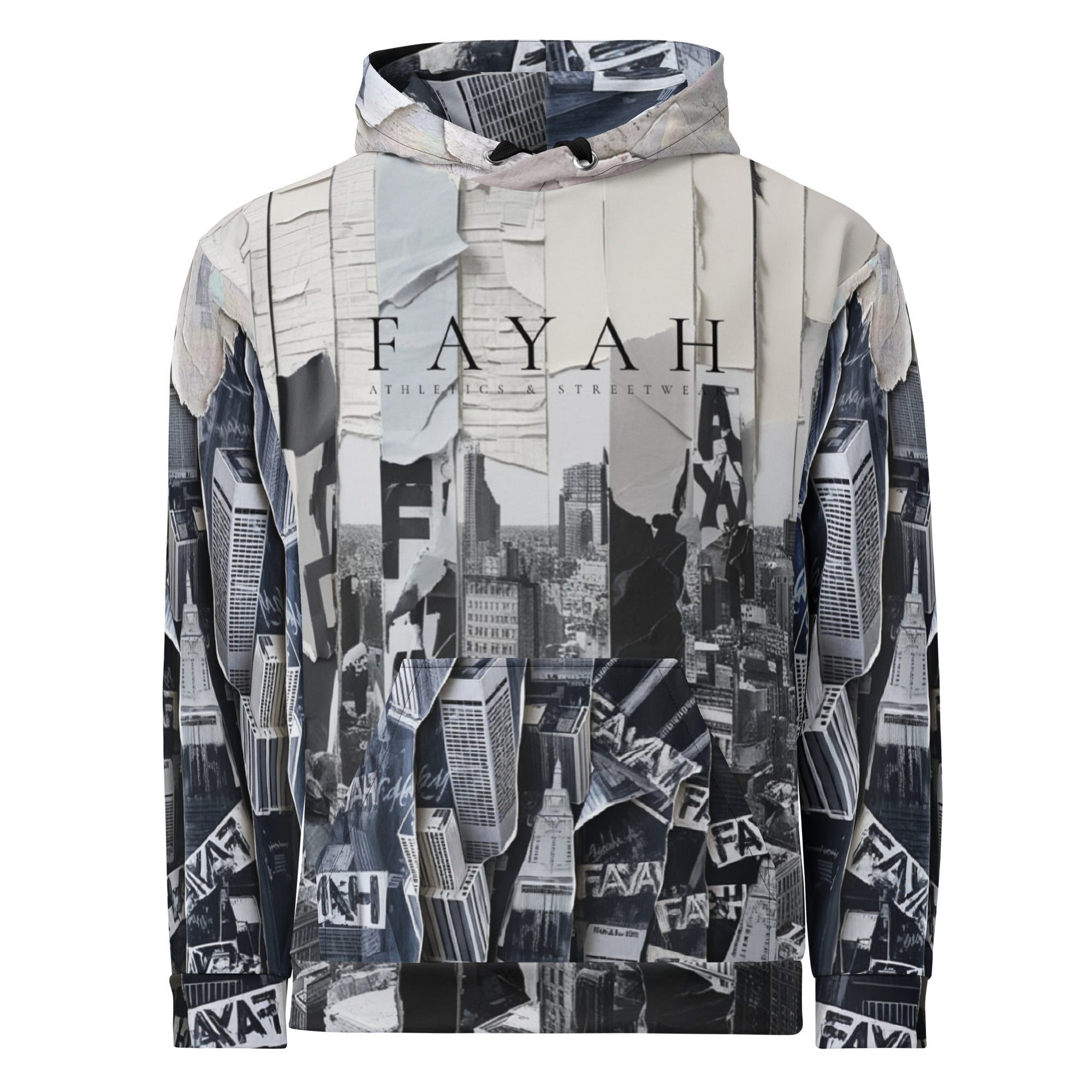 SPIRE PULL OVER ECO HOODIE – Fayah Athletics - Main Image
