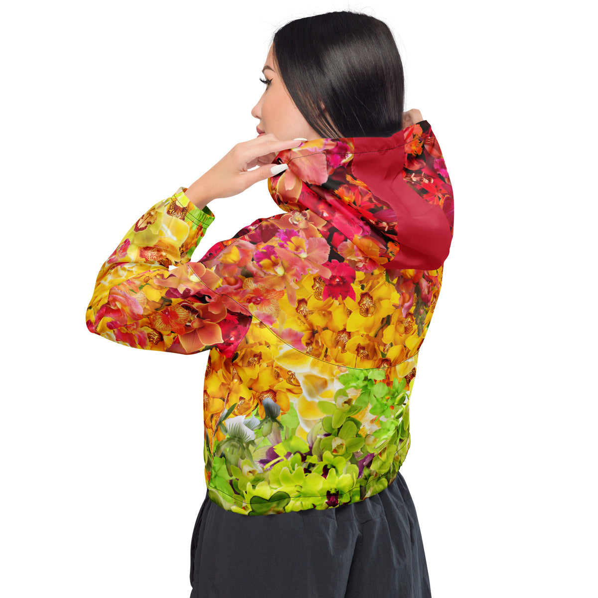 GRANDEUR Cropped windbreaker