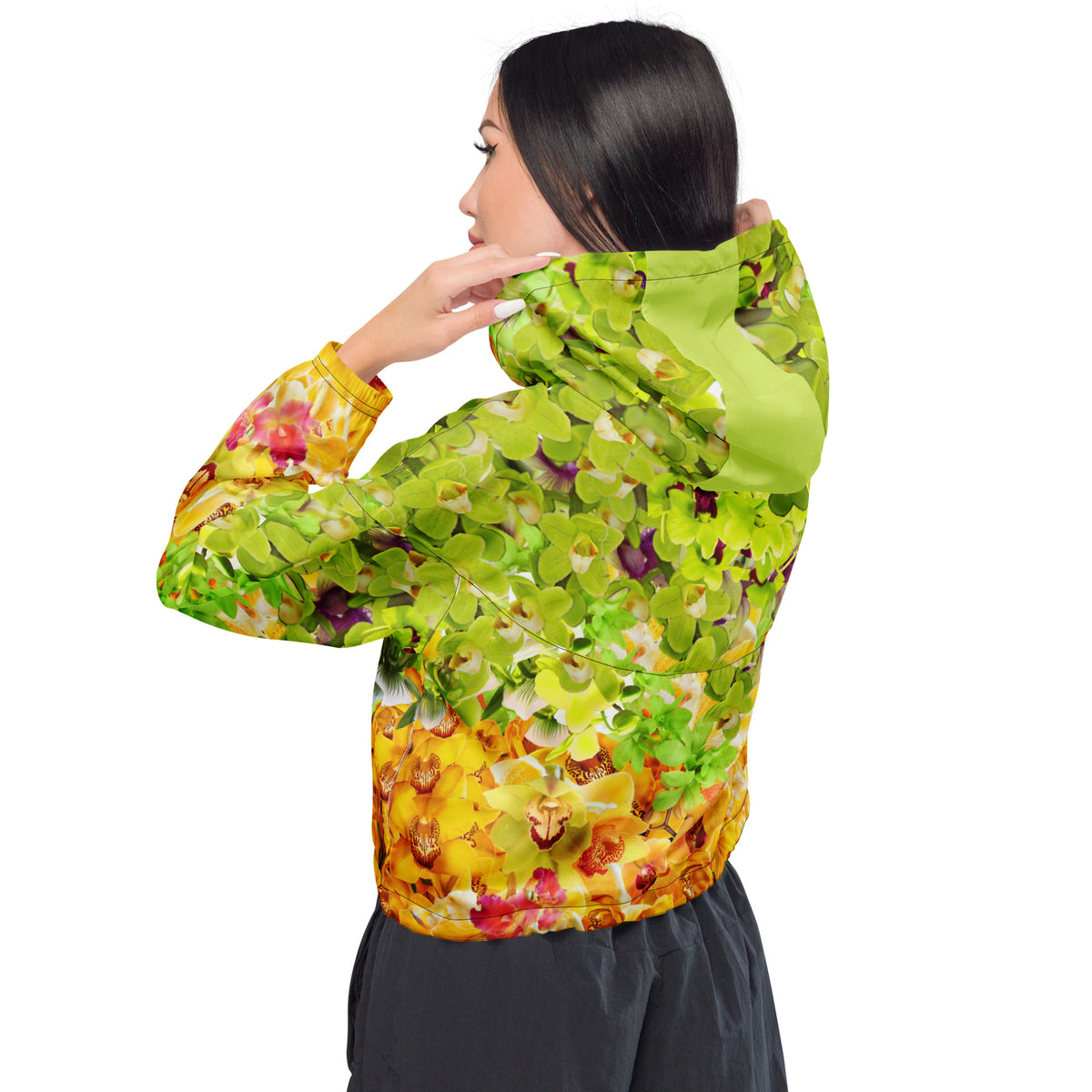 MONARCH cropped windbreaker
