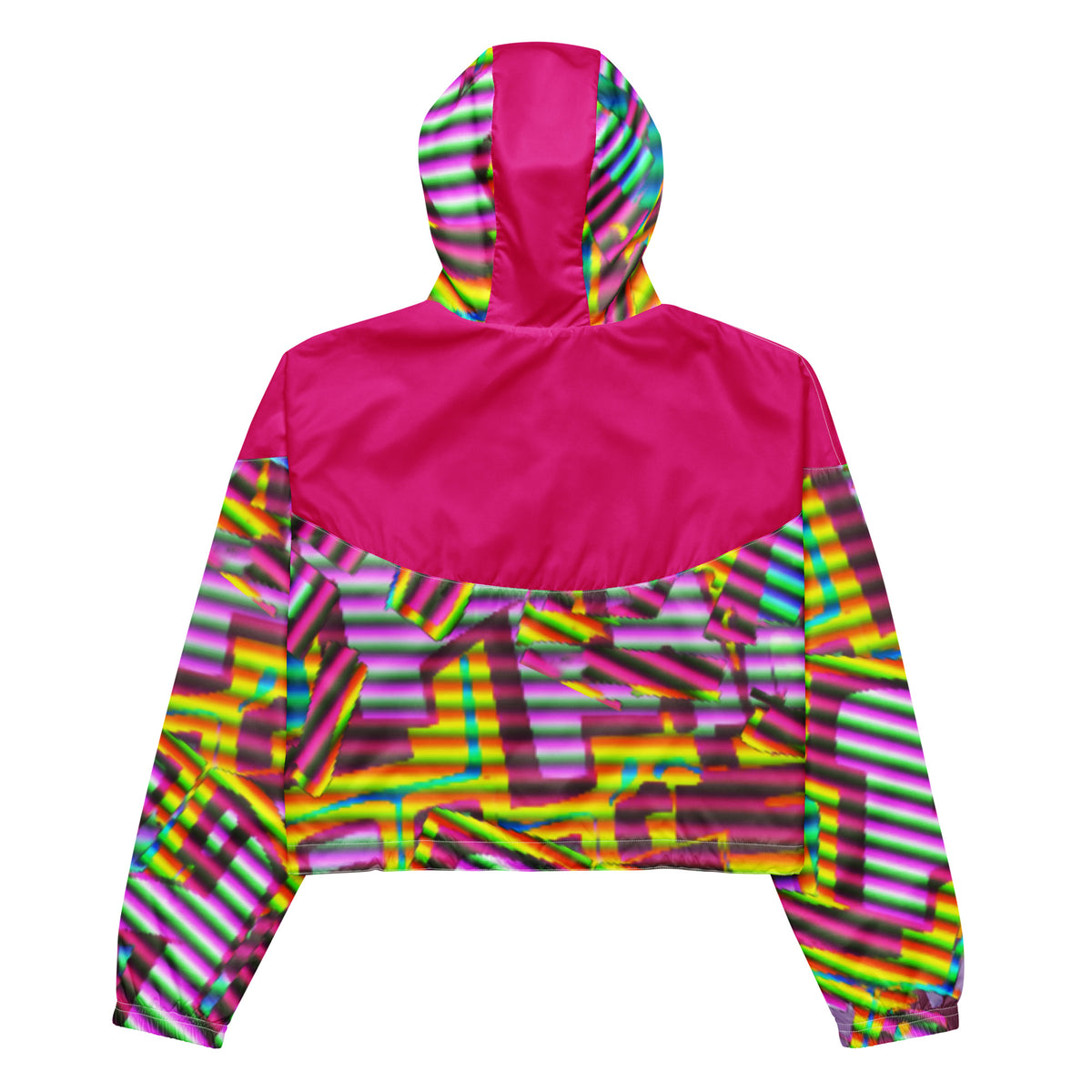 SPARKED cropped windbreaker