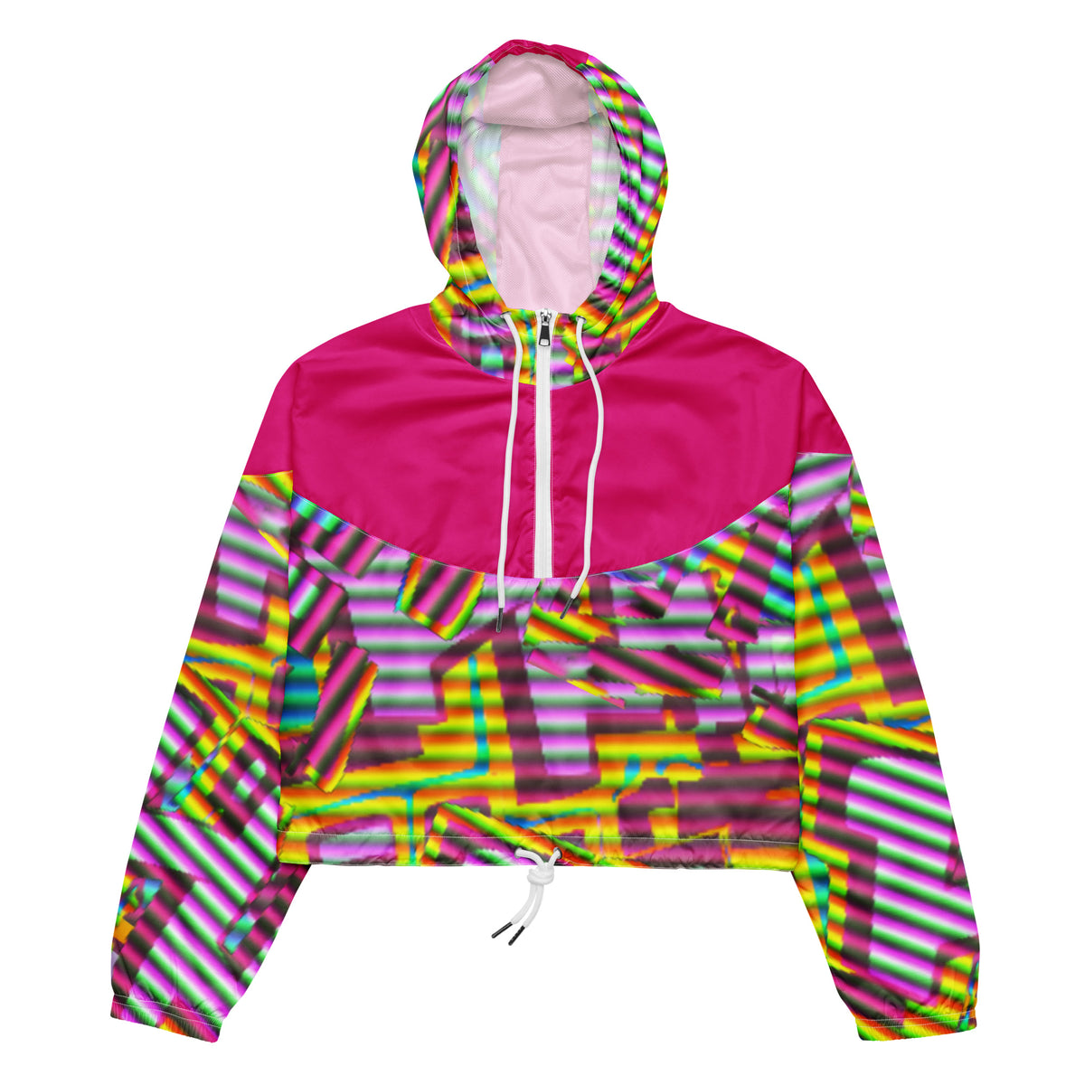 SPARKED cropped windbreaker