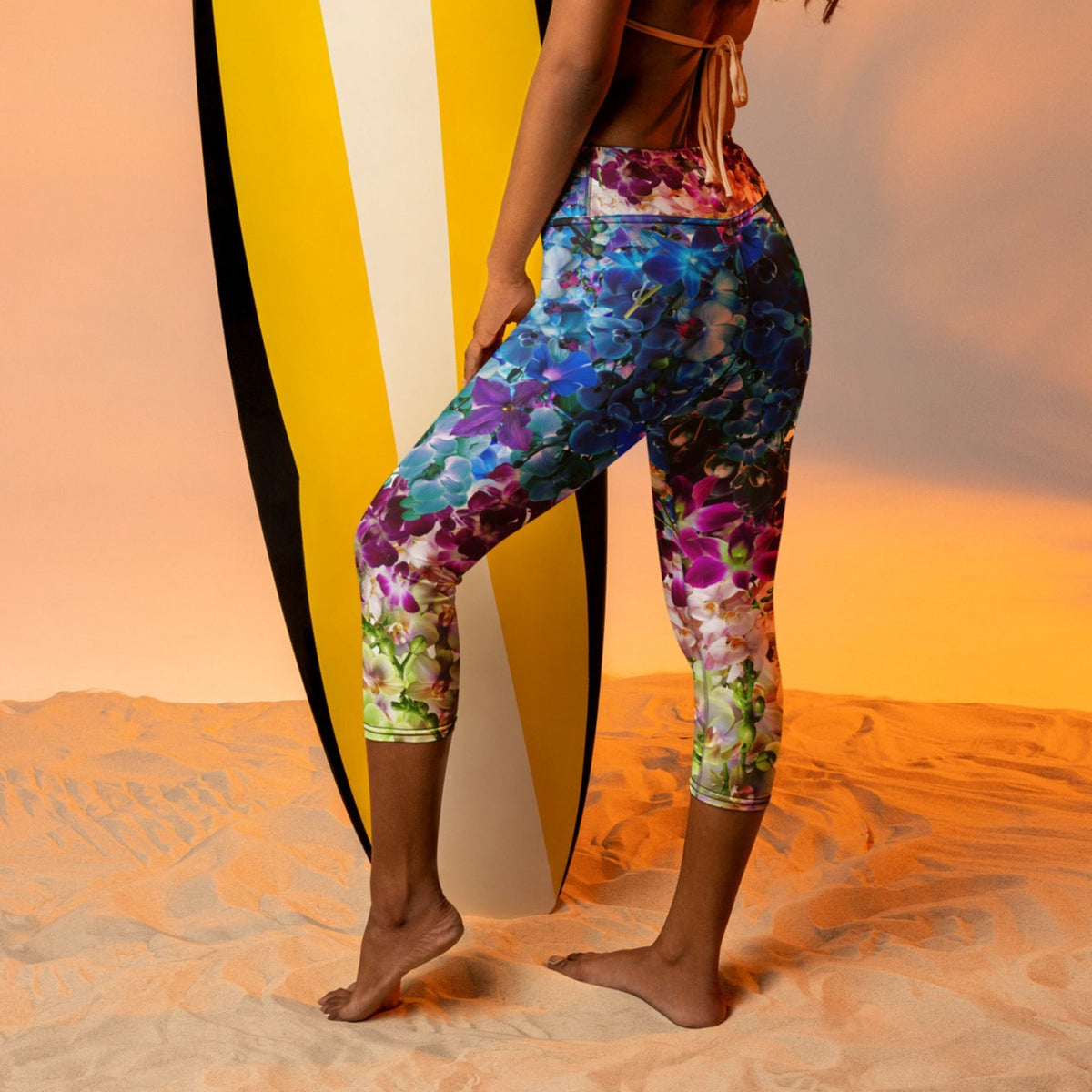 REGAL high Waist Capri Leggings