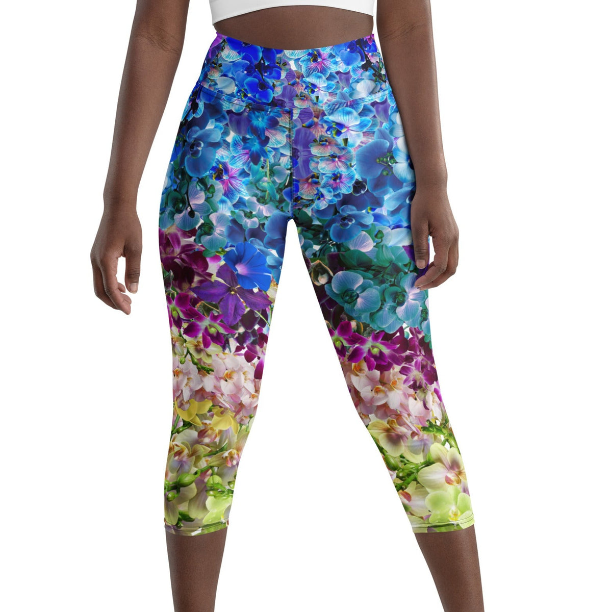 REGAL high Waist Capri Leggings