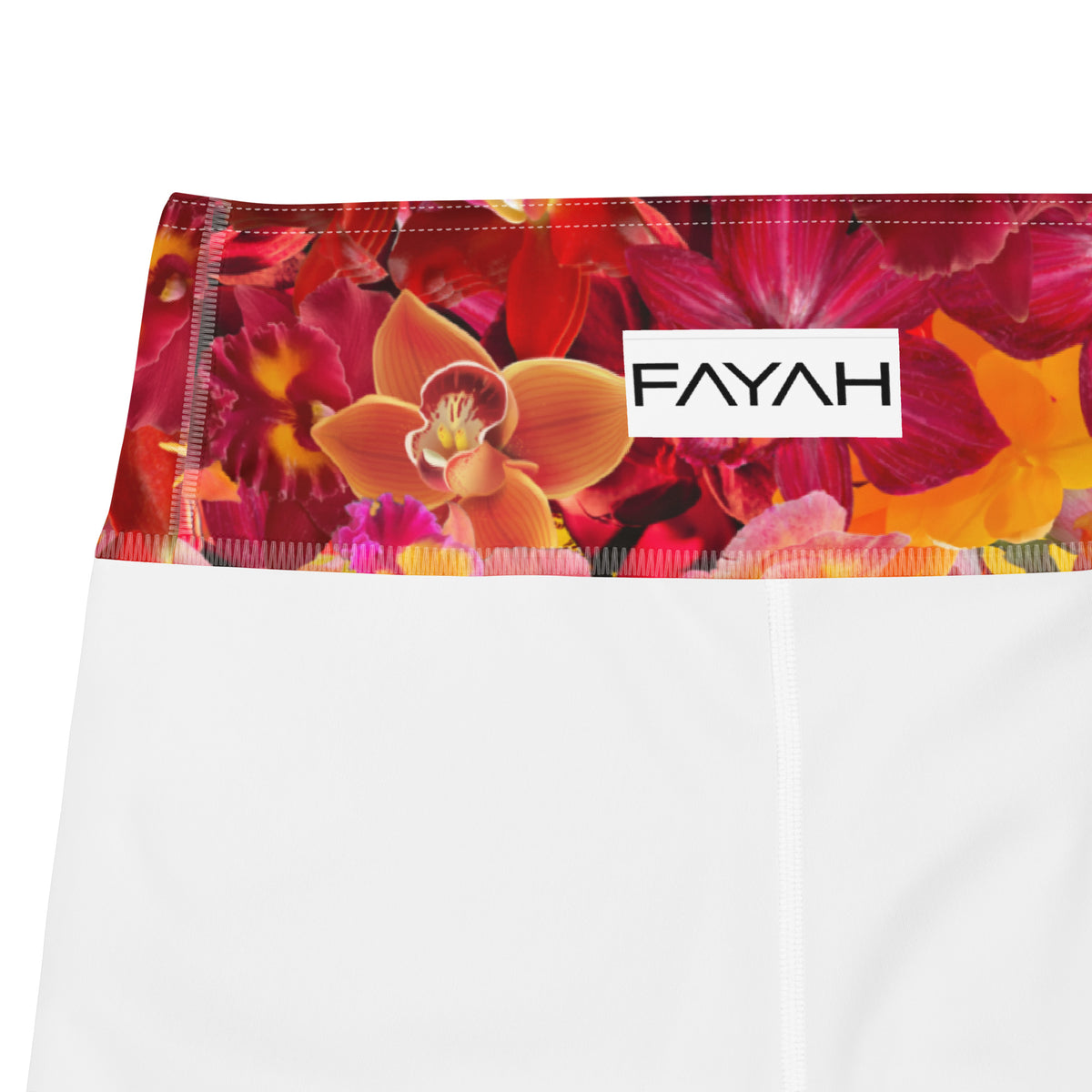 GRANDEUR (red/yellow) Yoga Shorts