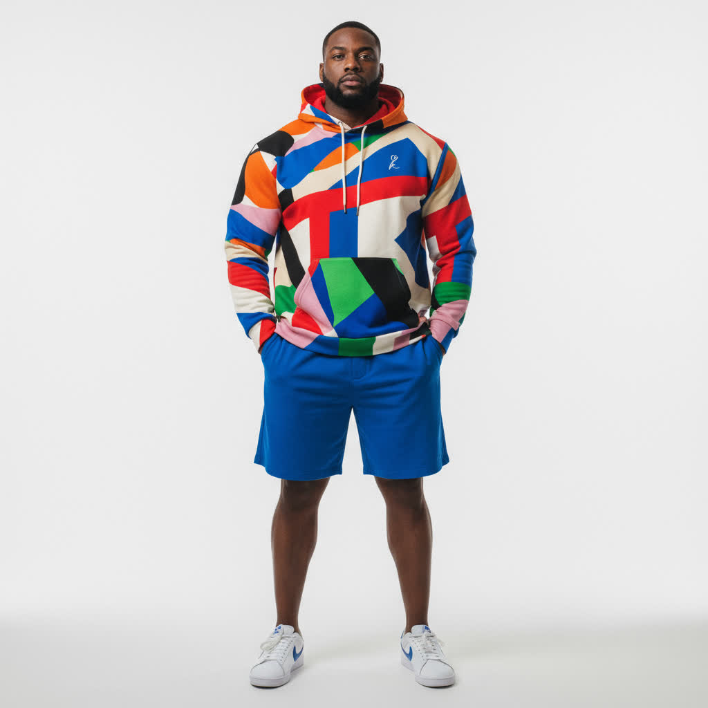 FAYAH MENS TAPESTRY ECO FRIENDLY ECO- HOODIE (MAC X FAYAH)