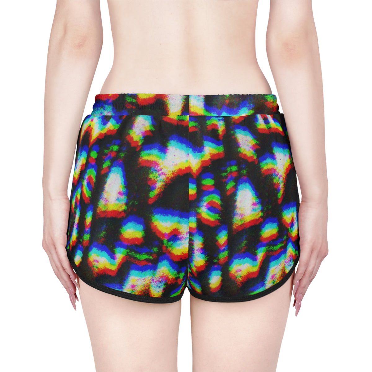 Fractured  Relaxed fit Shorts