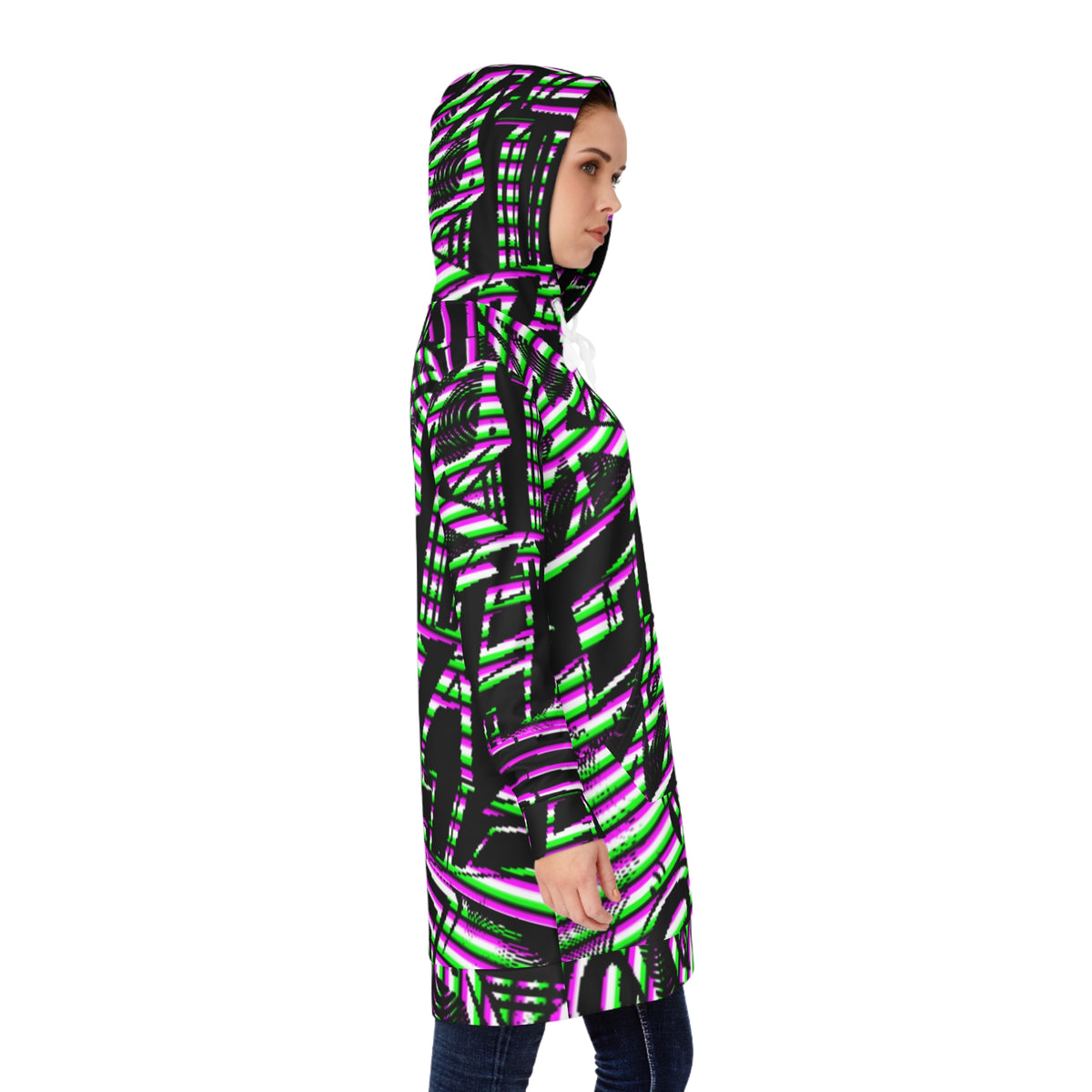INKED PIXEL Hoodie Dress