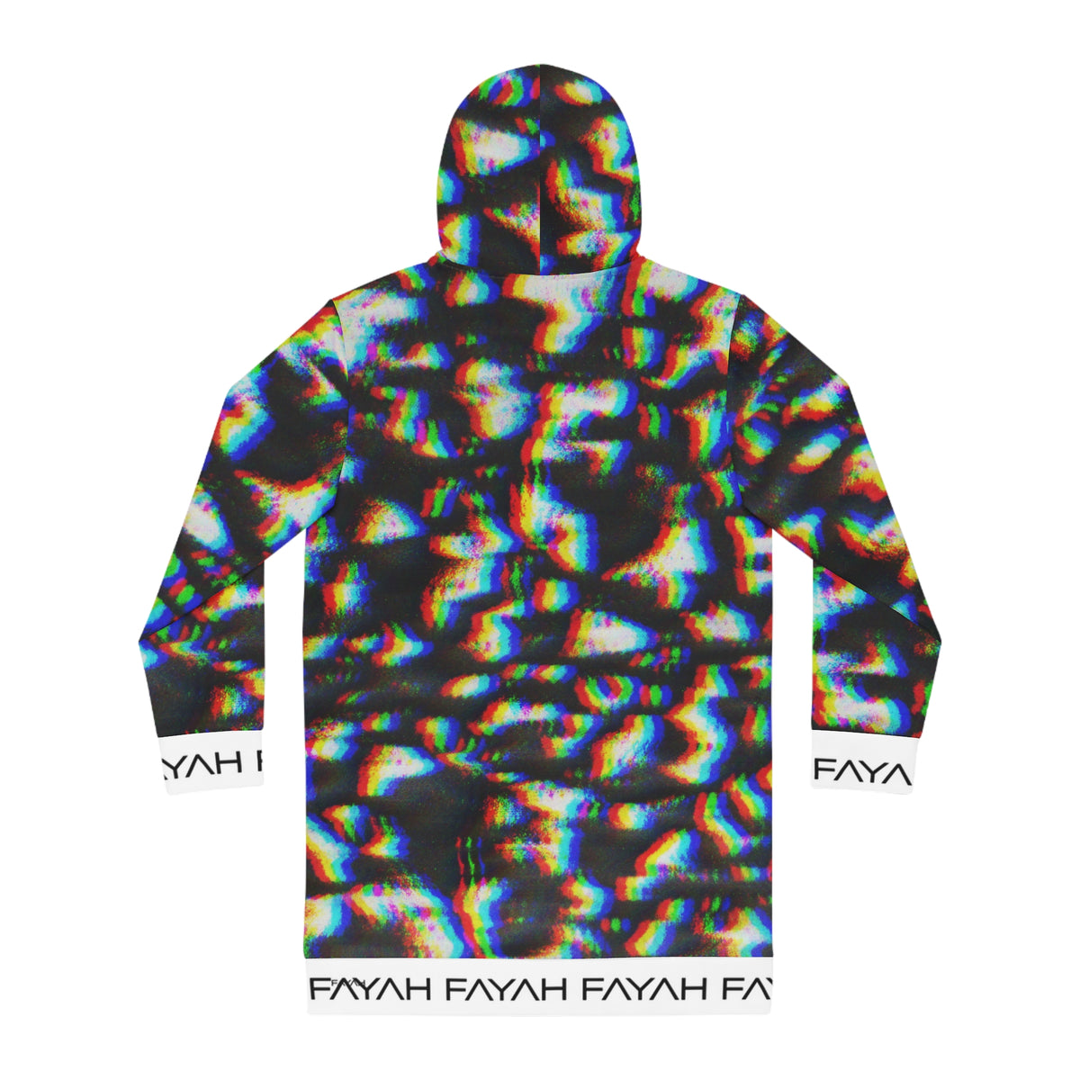 FRACTURED Hoodie Dress