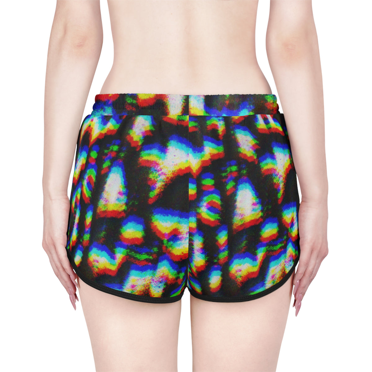 Fractured  Relaxed fit Shorts