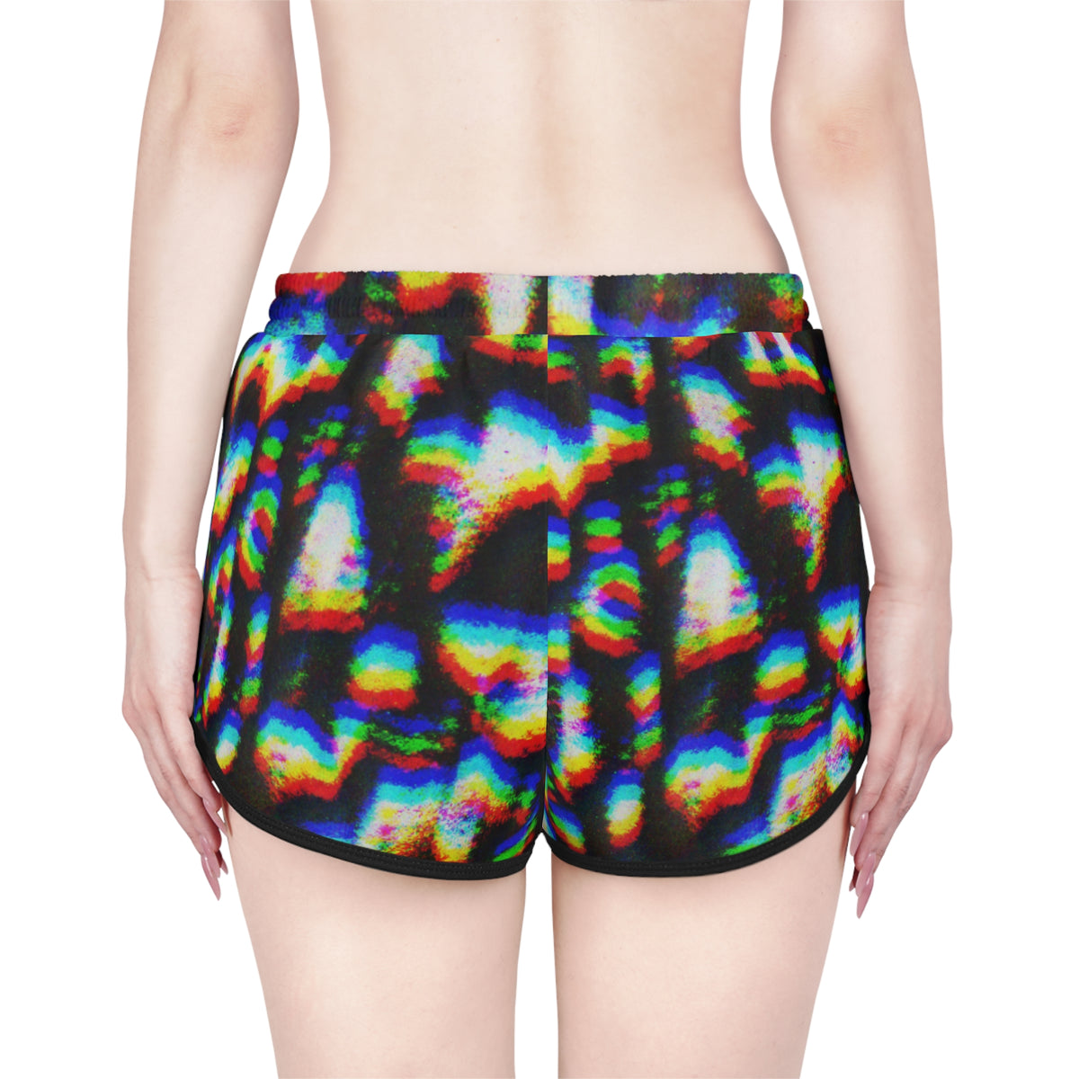 Fractured  Relaxed fit Shorts