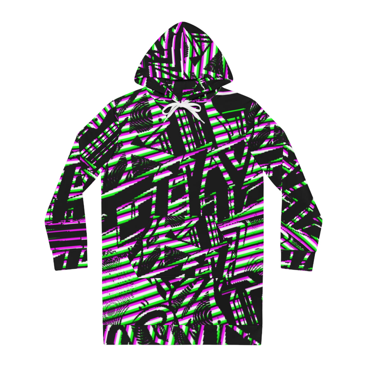 INKED PIXEL Hoodie Dress