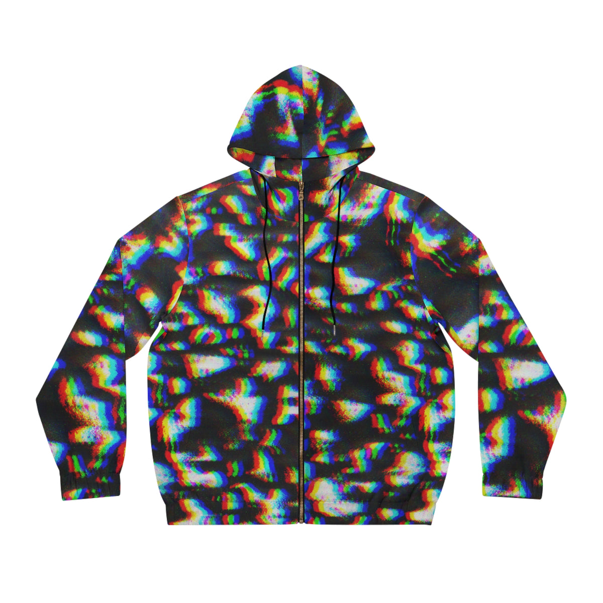 FRACTURED Full Zip Unisex Hoodie